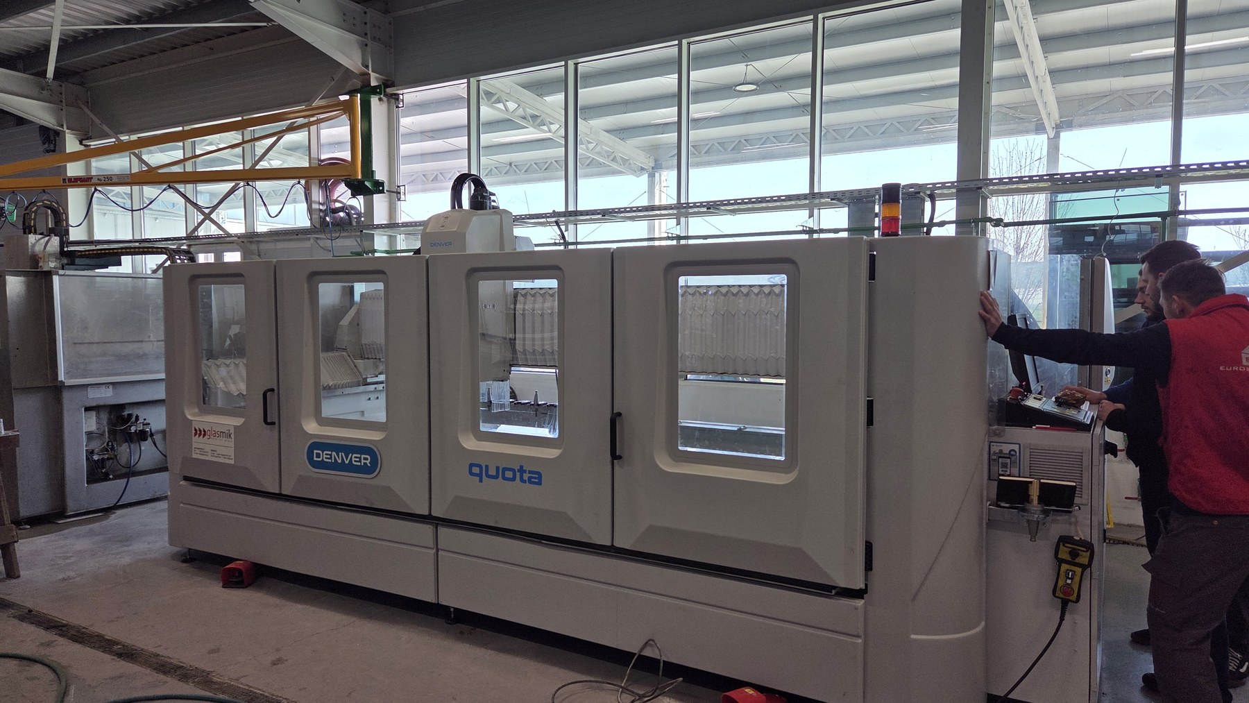 CNC-Bearbeitungszentrum Denver Quota im Werk